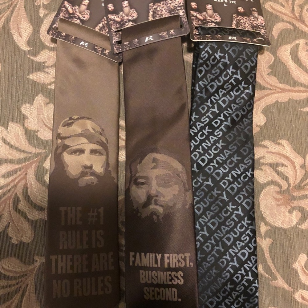 3 Official Duck Dynasty Neckties